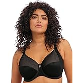 Elomi Kintai Bra Underwired Banded Bras Full Cup Non Padded Black Lingerie