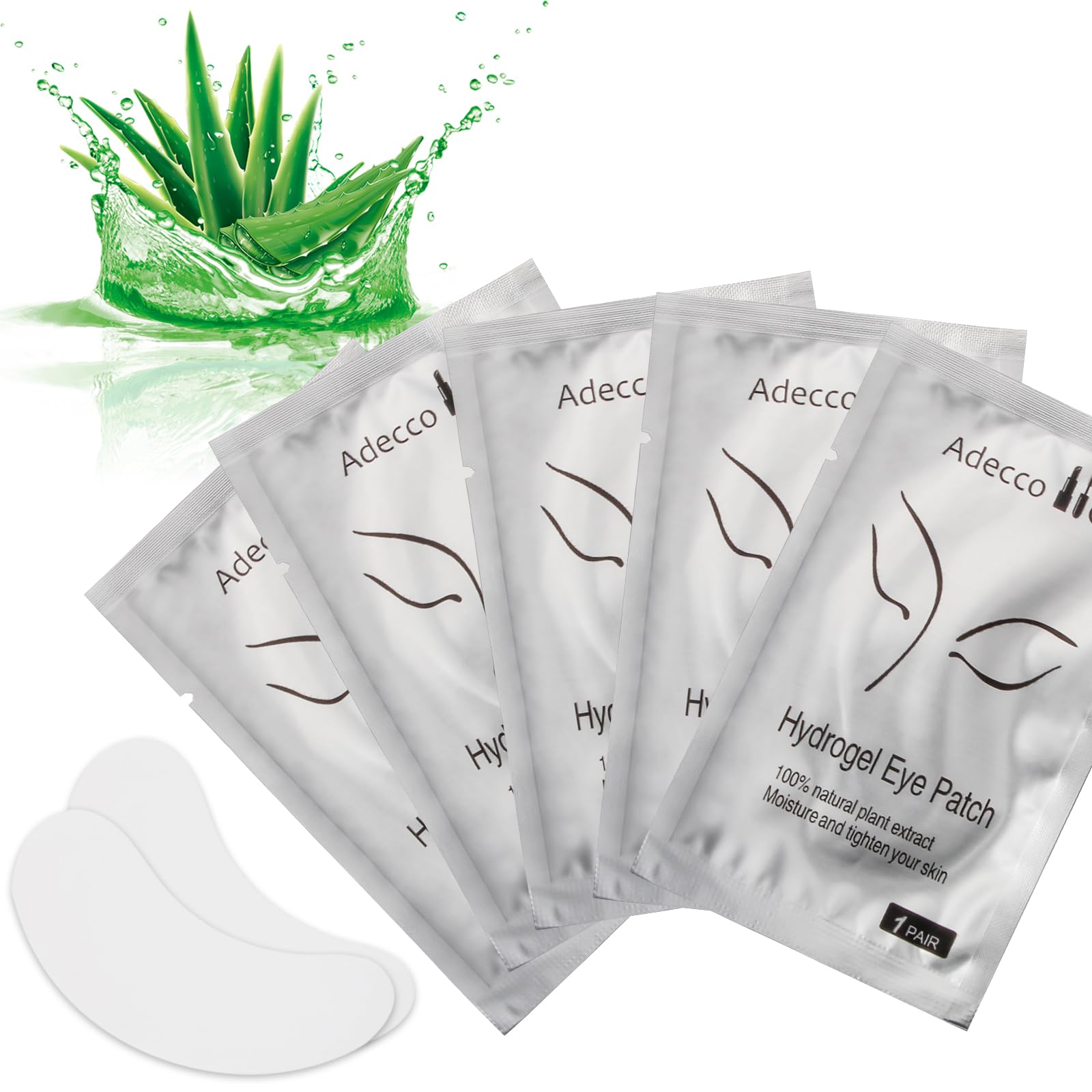 AHIER Eyepads Eyelash Extensions Lint Free, 100