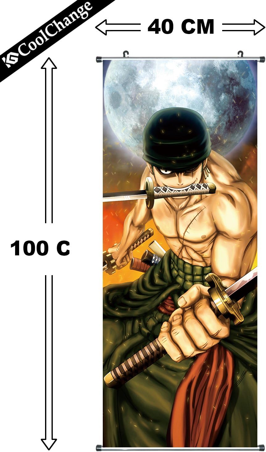 CoolChange Poster Grande Arrotolabile / Kakemono Di One P Di