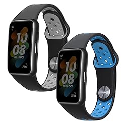 kwmobile Straps Compatible with Huawei Band 6 & 6