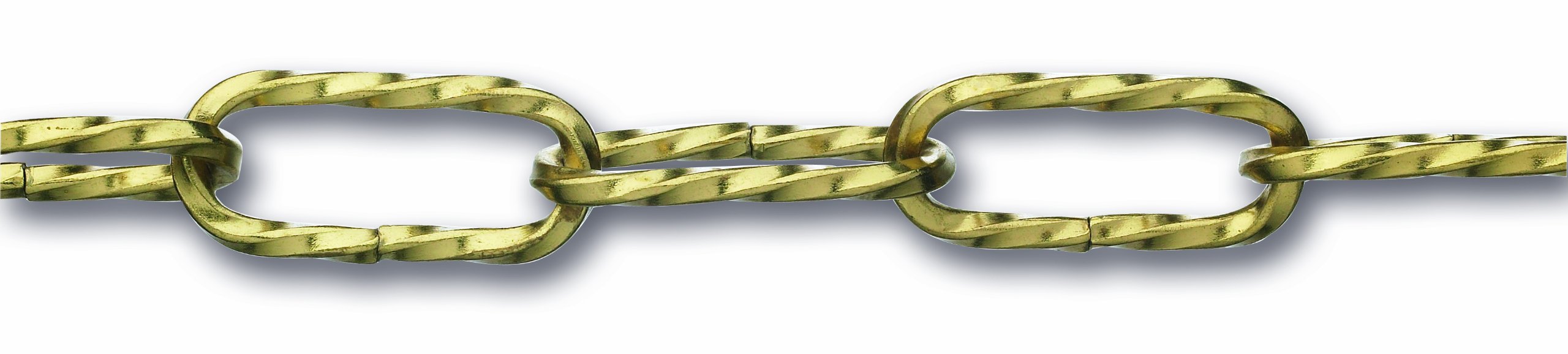 Chapuis LVBL18 Chandelier Chain Twisted Bronze Maximum Weight Supported 10 kg Diameter 2.2 Length 1.5 m