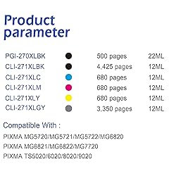 EASYPRINT Compatible Ink Cartridges Replacement for