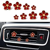 HEVLE Daisy Flower Air Vent Clip Air Freshener, Car