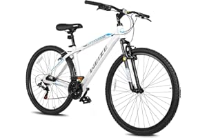 WEIZE Hardtail Mountain Bike, 29 Inch Wheels Outdoor Cycling Bike, 21-Speed Trigger Shifter, Aluminum Frame for Men and Women, Comfort Saddle, MTB Bicycle with Suspension Fork