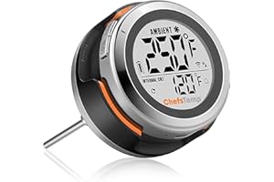 CHEFSTEMP ProTemp S1 Patented Smart Grill Gauge Thermometer Hub Wi-Fi and Bluetooth for Weber Big Green Egg Grills Smoker Offset Upgrade Replacement Accessories (BGE Version, Suitable for Big Green Egg)