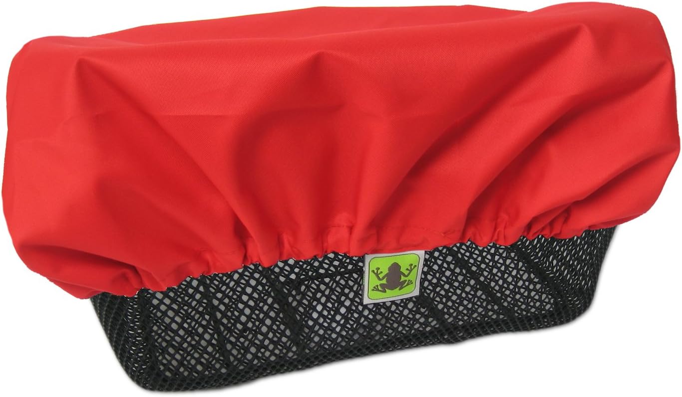MadeForRain Waterproof Rain Cover for Front and Rear Bike Basket CityTurtle