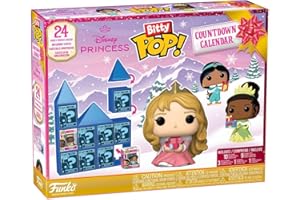 Funko Pop! Bitty Countdown Calendar: Disney Princess - 24 Days of Surprises - Collectible Vinyl Mini Figures - Mystery Box - Gift Idea - Holiday Present for Kids - Christmas or Birthday Countdown