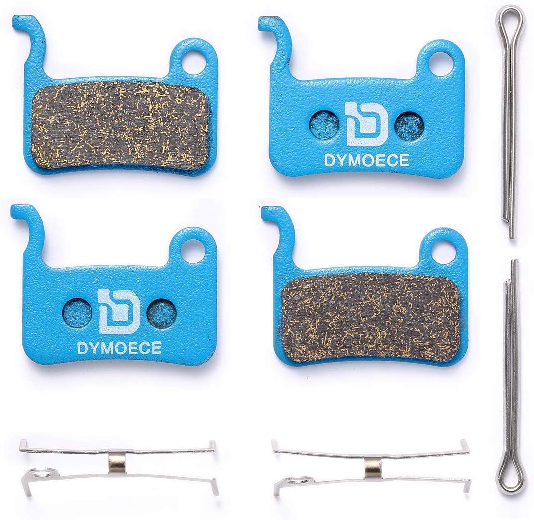 Dymoece 2 Pairs of Bicycle Brake Pads Suitable for Shimano Deore XT XTR LX SLX Hone Alfine Saint Disc Brake