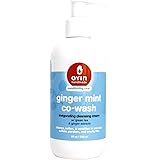 Oyin Handmade Ginger Mint Co-Wash with Invigorating Cleansing Cream with Green Tea & Ginger Extracts |8 oz