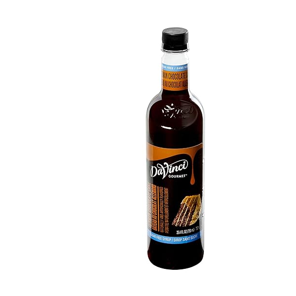DAVINCI GOURMET SUGAR-FREE GERMAN CHOCOLATE CAKE SYRUP, 25.4 FLUID OUNCES (PACK OF 1)