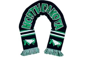 Tradition Scarves North Dakota Scarf - University of North Dakota Knitted