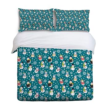 Amazon Com 3 Piece Bedding Set 1 Soft Down Comforter Quilt