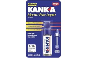 Kank-A Mouth Pain Liquid Professional Strength 0.33 oz (Pack of 2)