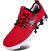 BULLZINE Boys Girls Running Shoes Kids Lightweight Breathable Casual Walking Sneakers Little/Big