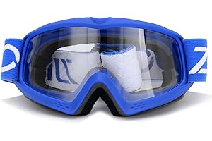 ZJNUO Kids Teens Child Youth ATV goggles Dirt Bike Goggles Motorcycle Motocross Off-Road Goggle