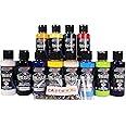 Createx 2oz Wicked 12 Opaque Paint Set with UMO's.