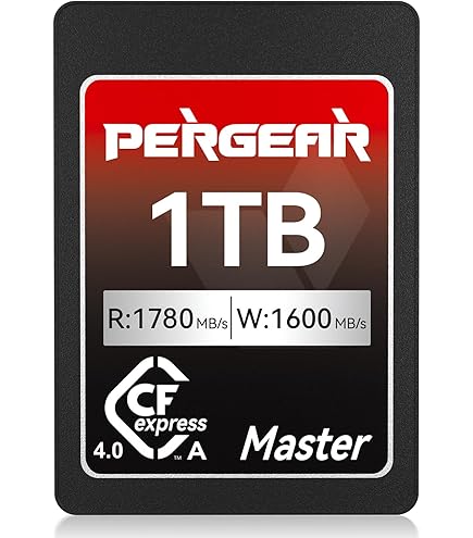 その他 Exascend 1TB Essential CFexpress Type A Essential CFexpress Type A - VPG200 Card for Sony Cameras