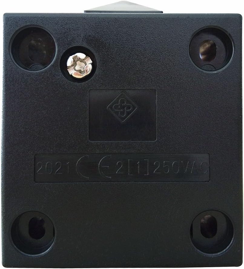 SFTlite Black Surface Push to Break Door Light Switch 2A 250V Cupboard Cabinet