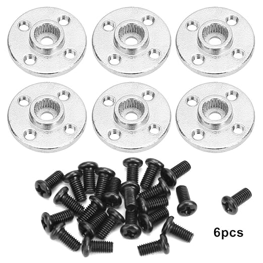 25T Standard Servo Arm Disc for MG995, Equipped with Installation