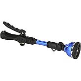 Orbit 14-Inch 10-Pattern Front Trigger Ratchet Head Wand, Color May Vary