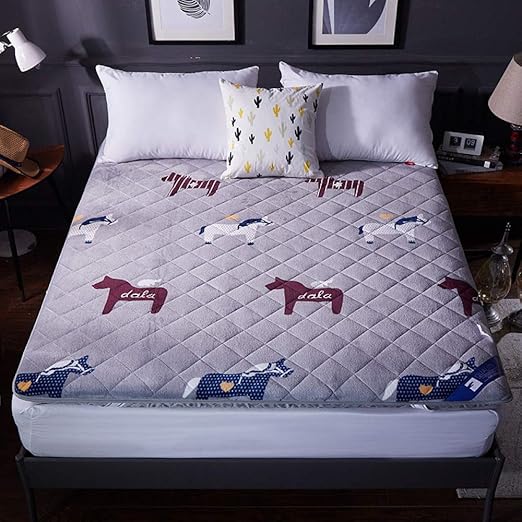 zyl Colchones de futón para Piso Tatami colchón Plegable Suave cómodo