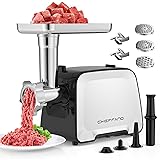 CHEFFANO Life Electric Meat Grinder, Stainless