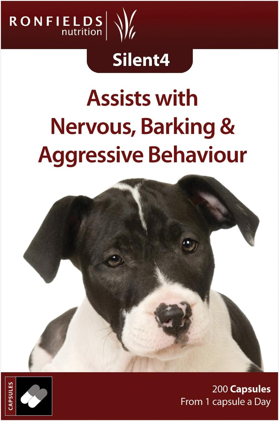 Dog Health Silent 4 Anxiety Calming Capsules 200 Pack Amazon.co.uk