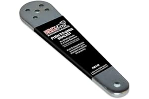 Mighty Mule Push to Open Gate Bracket (FM148) for Mighty Mule Automatic Gate Openers,Silver