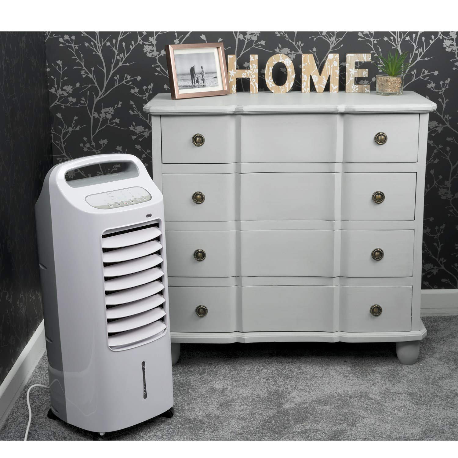 ElectriQ Slimline Mobile Portable Evaporative Air Cooler Built in Air 