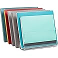 Mind Reader Vertical File Holder, Desktop Organizer, File Storage, Office, Acrylic, 11" L x 10" W x 4.75" H, Clear