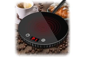 HAYI Coffee Mug Warmer, Coffee Warmer with 2 Temp Settings, Candle Warmer w/Auto Shut Off &1-12H Timer, Coffee Warmer for Desk Home Office, Coffee Cup Warmer for Coffee, Beverage, Milk, Tea, Hot Chocolate