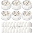 HME for HumidX Plus & Airmini Filters Combo, 6-Pack Replacement Cartridges & 20-Pack Filters Compatible for ResMed HumidX Plus, Airmini, P10 Nasal Pillow, N20, N30, CPAP Supplies, FSA & HSA Eligible