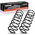 A-Premium 2Pcs Rear Suspension Coil Spring Set Compatible with Jeep Wrangler 2007-2017 3.6L 3.8L, Sport Utility 4-Door, Driver and Passenger Side, Replace# 68004257AA