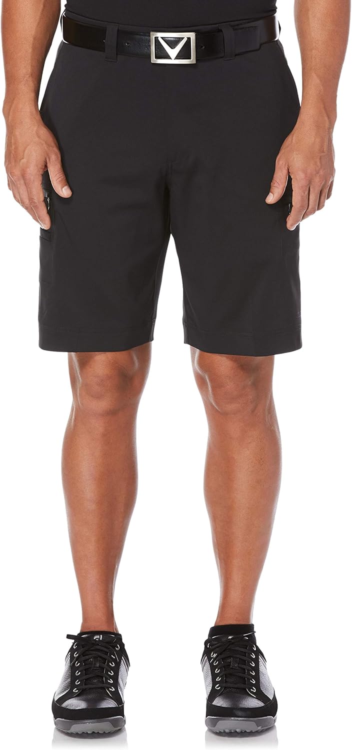 Amazon.com : Callaway Mens Stretch Solid Short with Active Waistband : Clothing