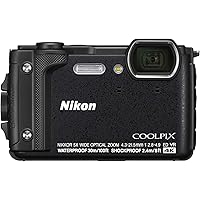 Nikon デジタルカメラ COOLPIX W300 BK クールピクス ブラック 防水