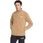 adidas mens Terrex Multi Essentials Full-zip Fleece Hiking Jacket