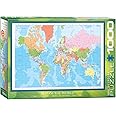 EuroGraphics Modern Map of The World Puzzle (1000-Piece)