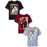 The Children's Place Boys The Children's Place Boys Short Sleeve Graphic T- Shirt 3-Pack