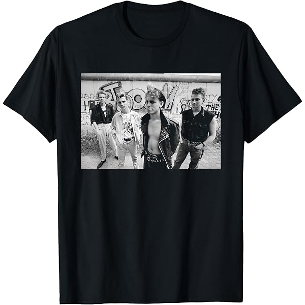 Amazon.com: Depeche Rock Mode Music Band Men's T Shirt Polyester