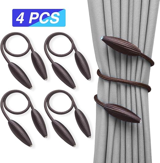 Amazon Com Glittery 4 Pcs Curtain Tiebacks Random Modelling