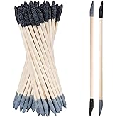 Sanding Sticks 50 Pcs, Double-Ended Sanding Tools for Wood &amp; Plastic Models, 120/280 Grit, 5.4 x 0.2 Inch - Fine Detailing in Tight Spaces with Matchstick Design