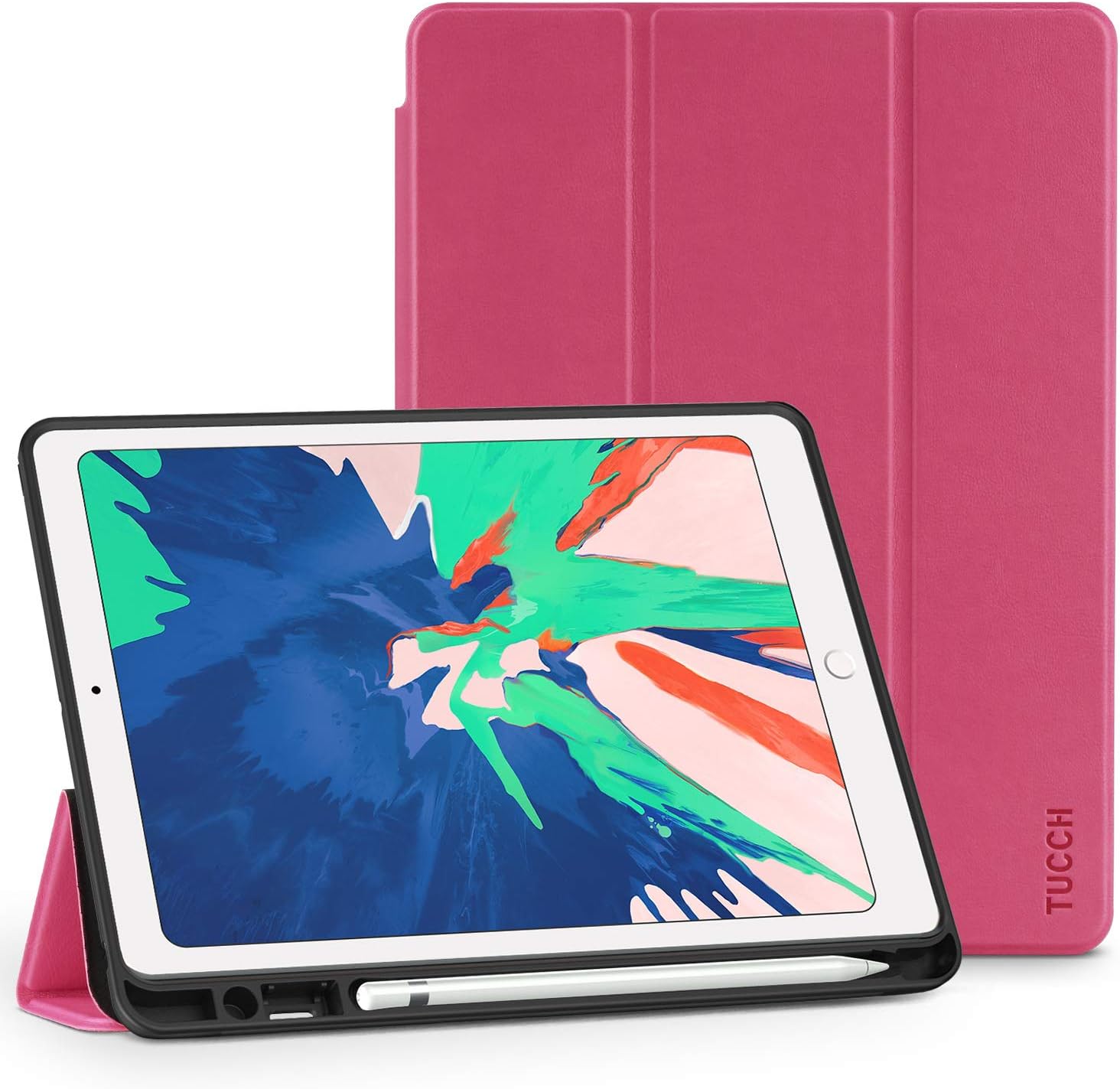 TUCCH iPad Air 3 10.5 Case, iPad Air 3 Trifold Book Amazon.co.uk