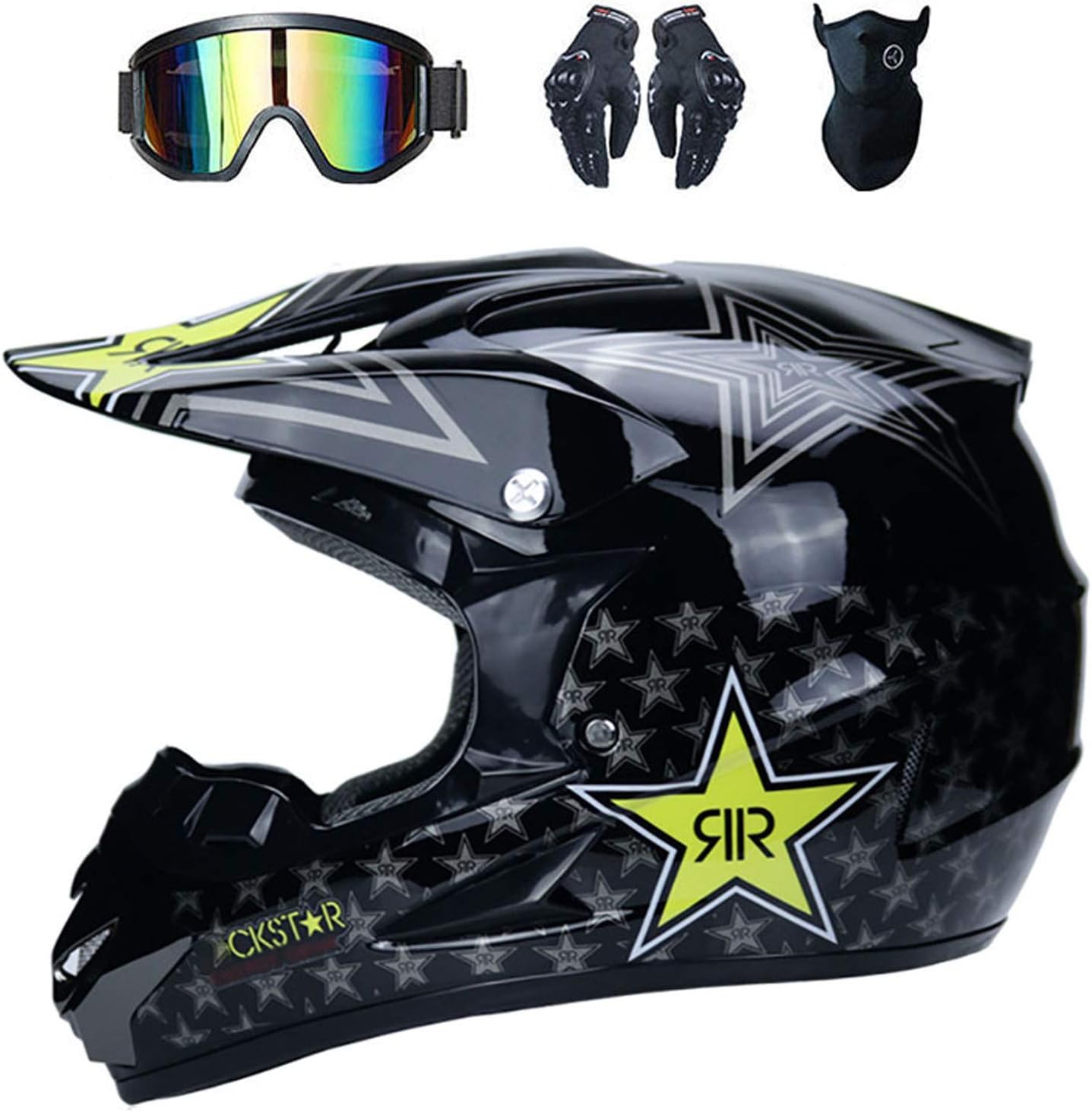 Motocross helmets with goggles Clearance