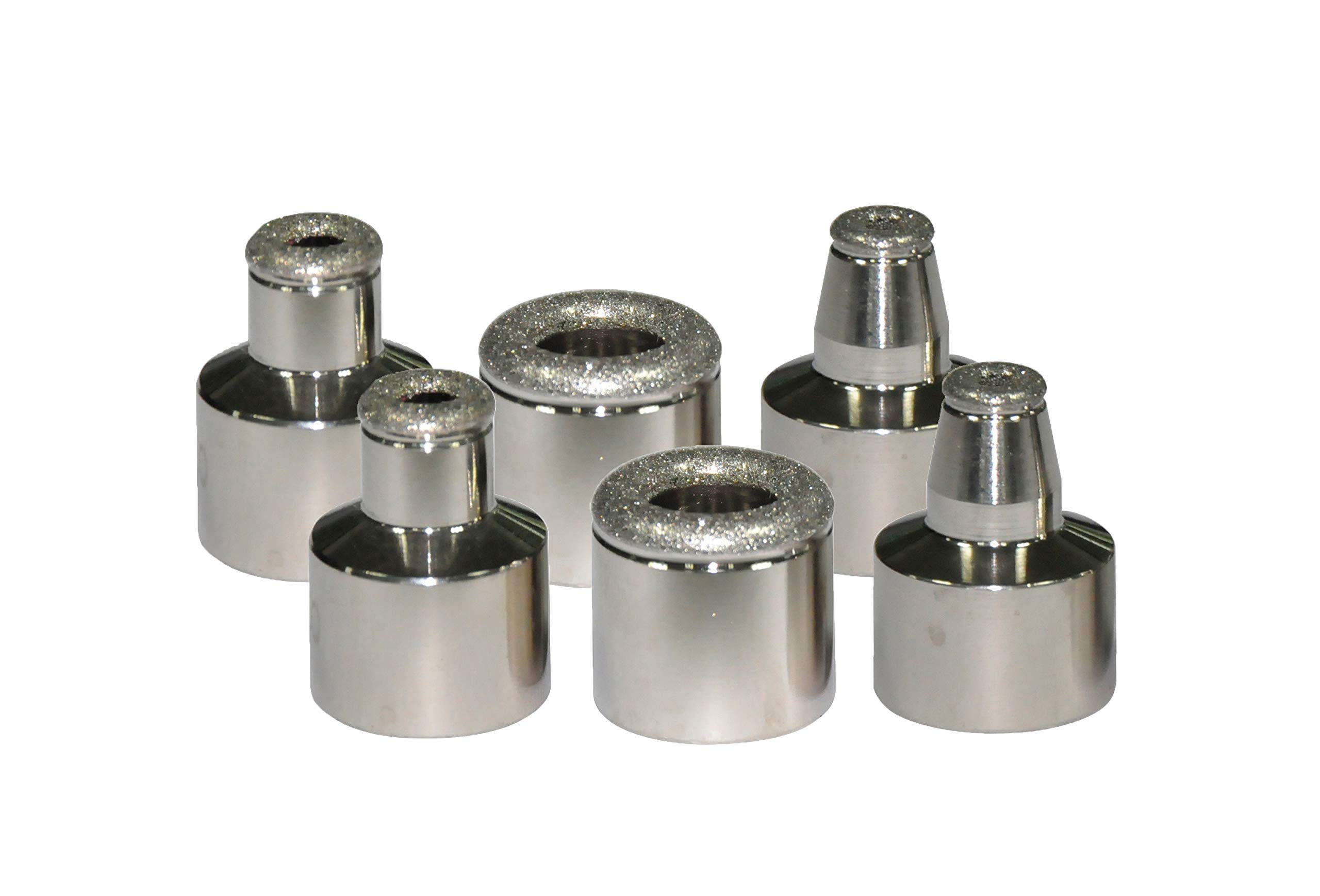 Photo 1 of (6 count, 2 of each type) Diamond Microderm Microdermabrasion Replacement Tips, Spa and Home Beauty Skin Care for Exfoliation