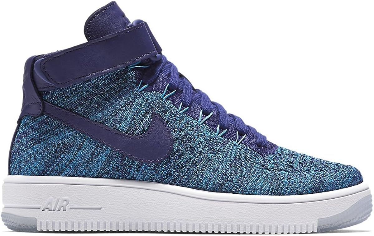 air force flyknit blue