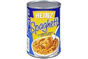 Heinz Spaghetti in Tomato Sauce with Cheese, 398mL