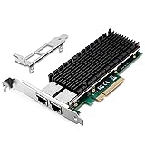 XZSNET 10G Network Card with Intel X540 Chip, 10GB