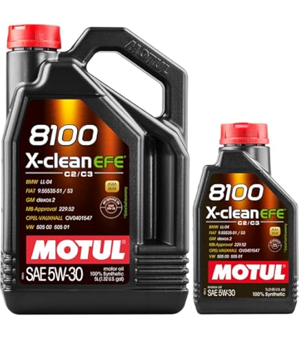 Amazon.com: Motul 8100 X-Clean + 5W30 20L : Automotive