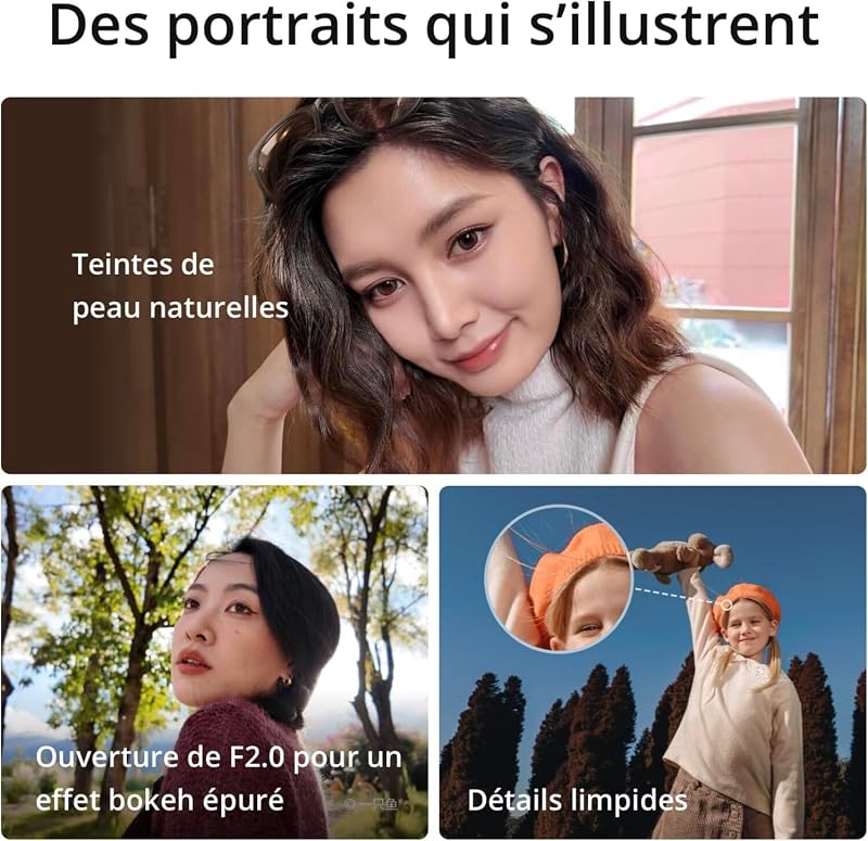 Bundle DJI Osmo Pocket 3 Créateur, Vlogging CMOS 1'' et Vidéo 4K/120 ips