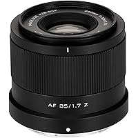 VILTROX AF 35mm F1.7 Z Mount Lens for Nikon Z Mount, 35mm Prime Lens, Auto/Manual Focus, 9 Blades, 170g, APS-C, ZFC, Z50, Z30